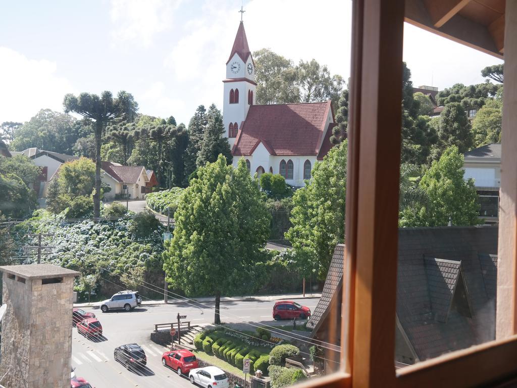 Ótima Localização e Vista da Cidade Gramado Exterior foto