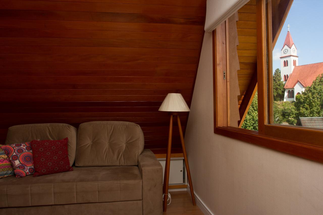 Ótima Localização e Vista da Cidade Gramado Exterior foto