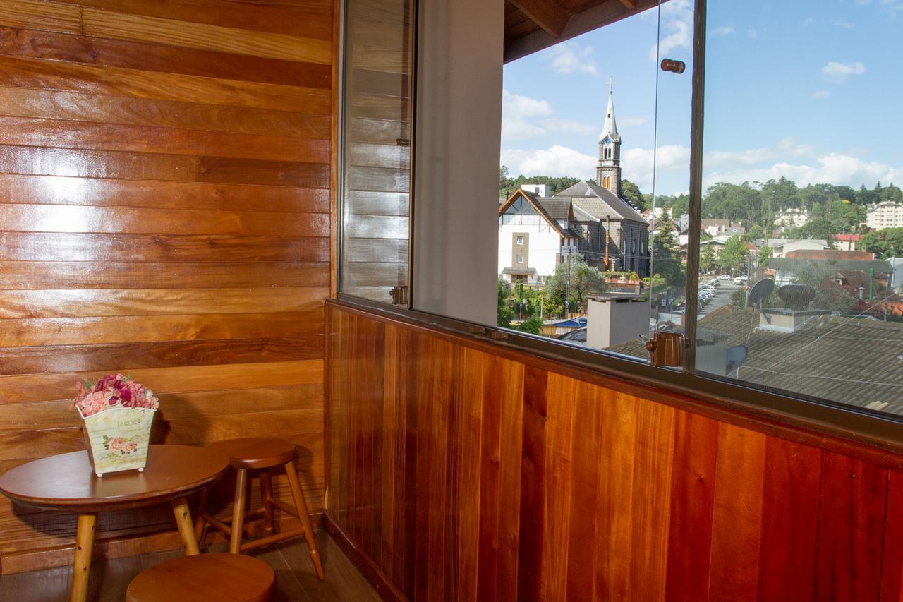 Ótima Localização e Vista da Cidade Gramado Exterior foto
